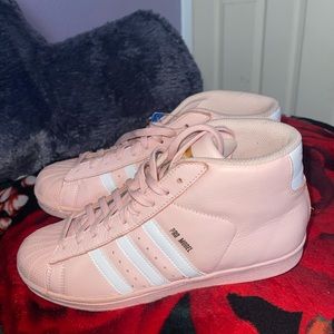 adidas pro model pink shoes